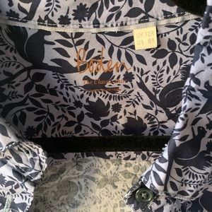 Boden button down Squirrel pattern size small